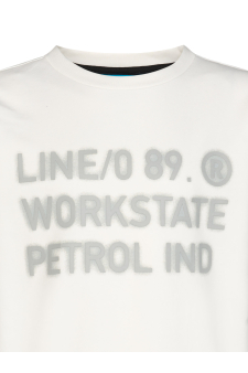 Petrol Boys Sweater Round Neck Print