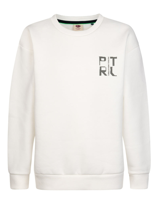 Petrol Boys Sweater Round Neck Print