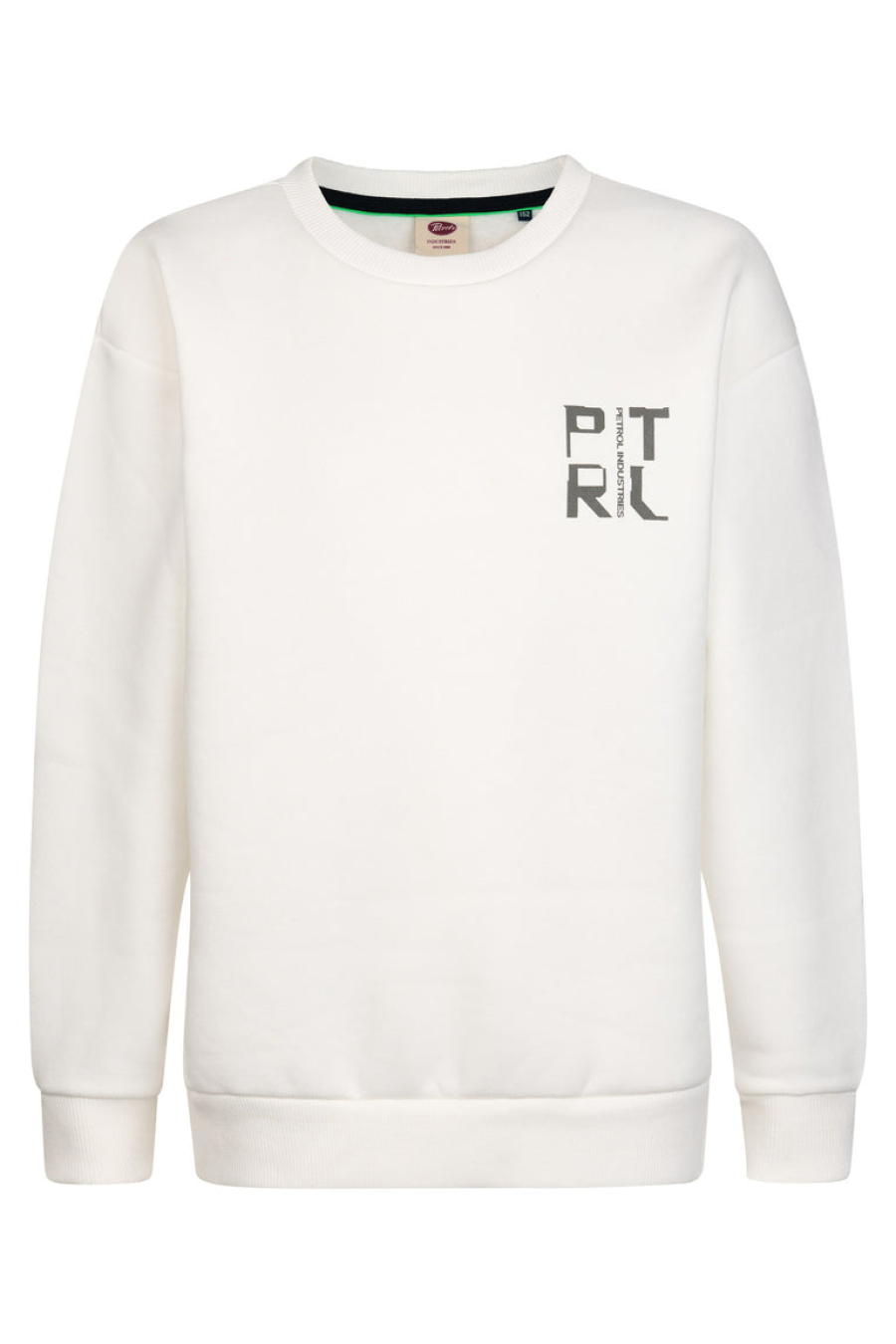 Petrol Boys Sweater Round Neck Print