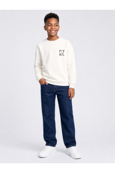 Petrol Boys Sweater Round Neck Print
