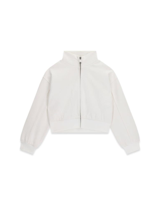 Guess G Jacquard Ls Boxy Active Top W/