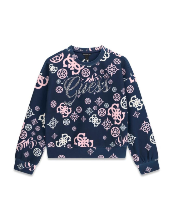 Guess G Relaxed Midi Ls Scuba Active Top