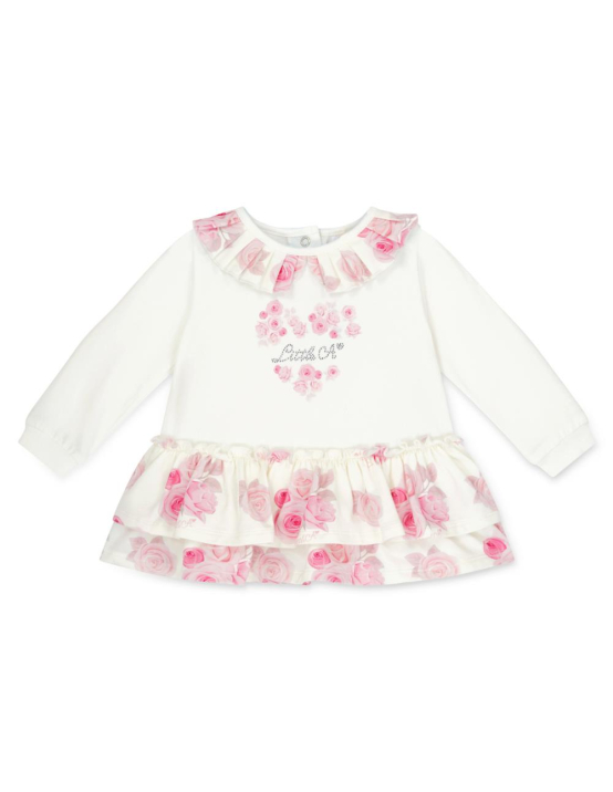 Little A Rose Print Dress