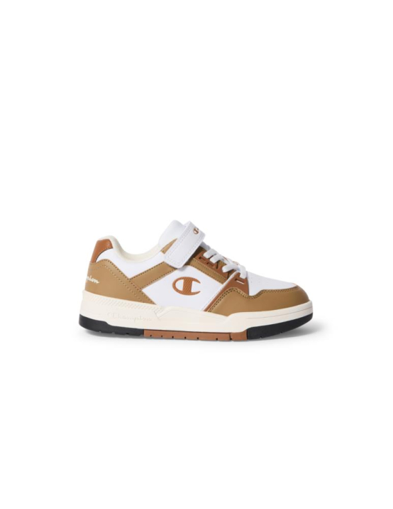 Champion Rd18 Heritage Evolve B Ps Low Cut Shoe - BRANCO/CASTANHO