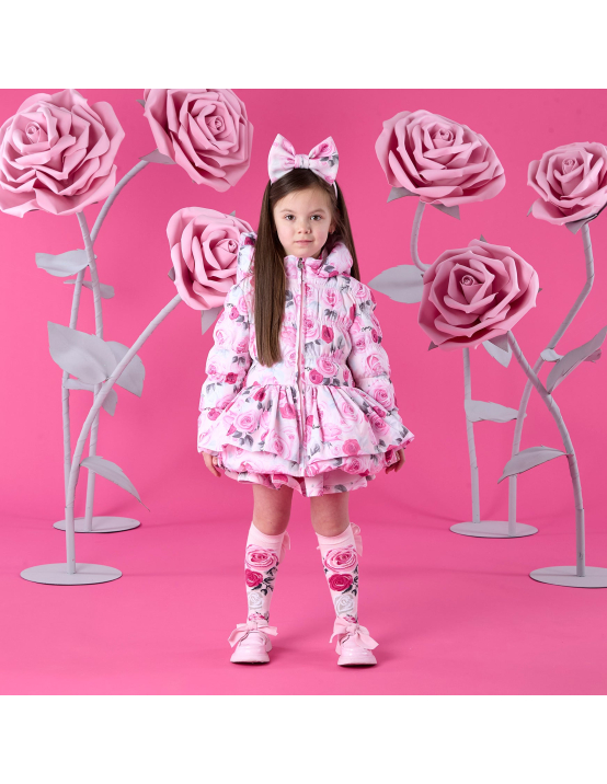 A-Dee Rose Print Jacket