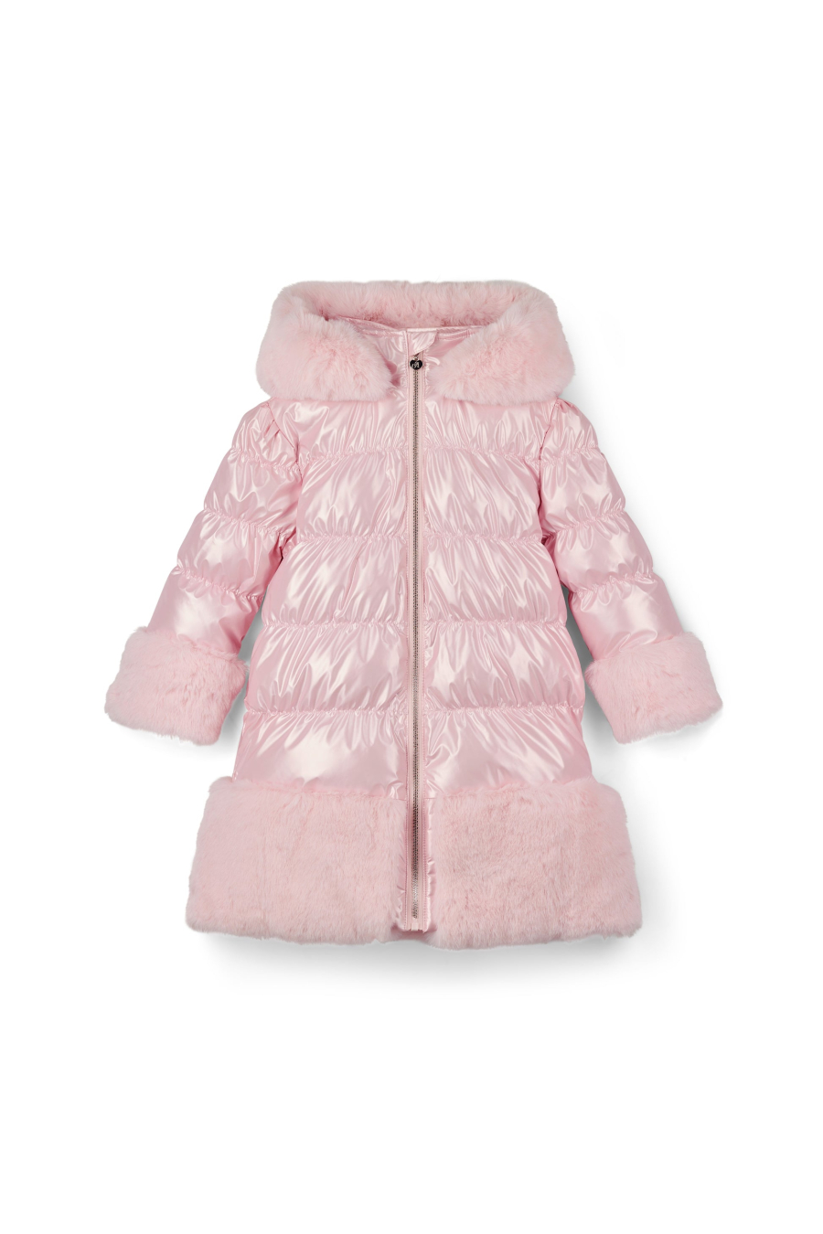 A-Dee Long Fur Trim Jacket