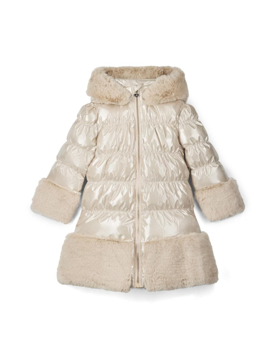 A-Dee Long Fur Trim Jacket