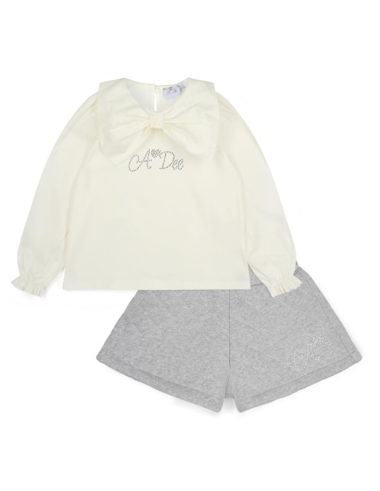 A-Dee Quilted Short Set