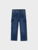 Mayoral Calça Soft Denim Cargo