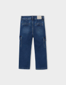 Mayoral Calça Soft Denim Cargo