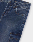 Mayoral Calça Soft Denim Cargo
