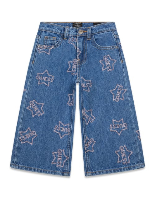 Guess Calças Denim Palazzo